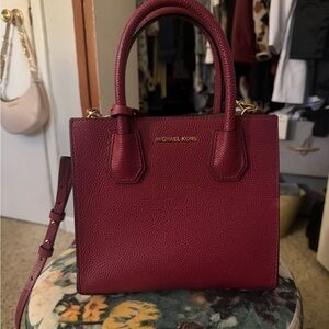 Michael Kors Burgundy Purse
